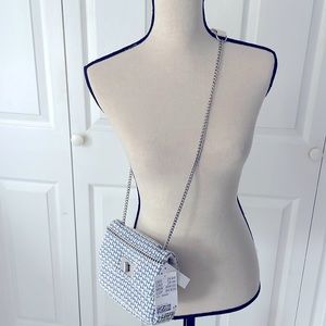 H&M cross body tweed look NWT